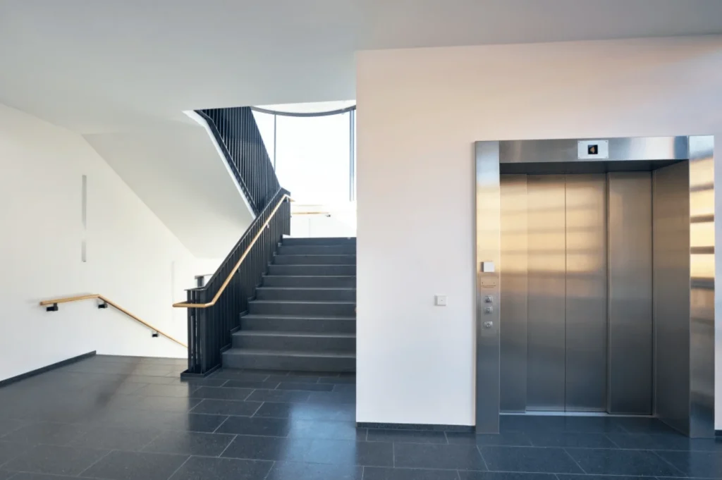 modern-elevator-and-staircase